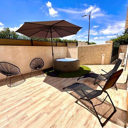 Maison De Charme Avec Jacuzzi Molleges Exterior foto