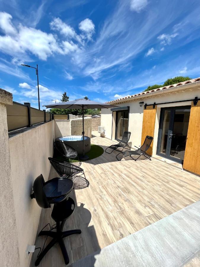Maison De Charme Avec Jacuzzi Molleges Exterior foto